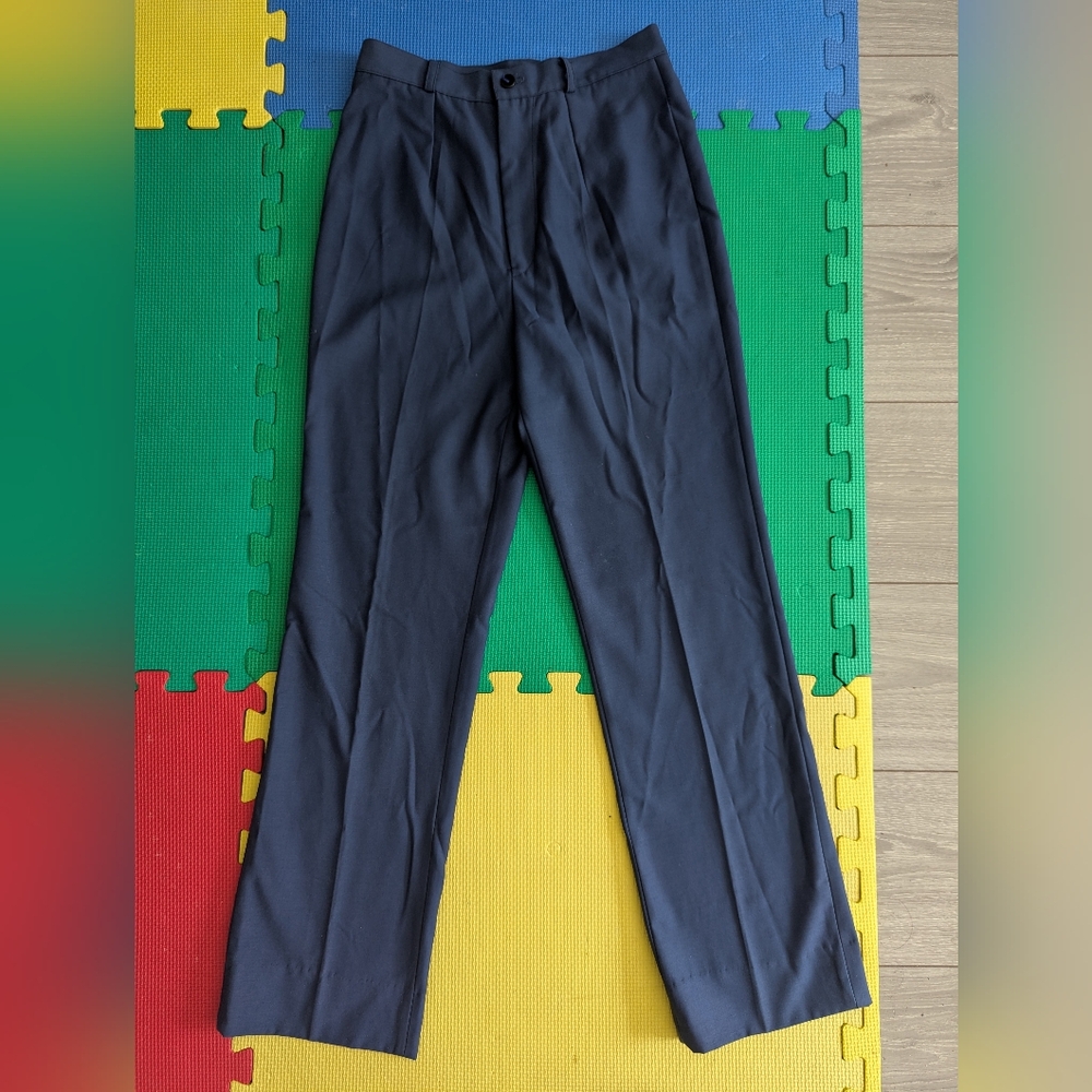 Men's Classic Navy Dress Pants